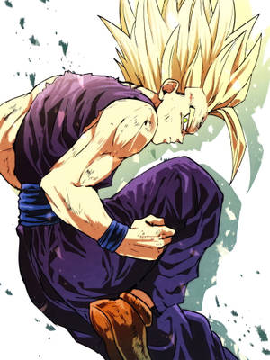 Gohan Super Saiyan 2 Flex Wallpaper