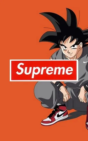 Goku And Orange Supreme Wallpaper