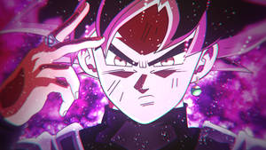 Goku Black Warping Through Space To Challenge The Saiyan Race. Wallpaper