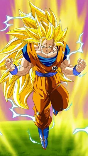 Goku Super Saiyan 3 Dragon Ball Super Iphone Wallpaper