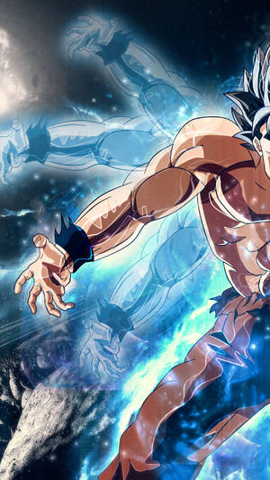 Goku Unleashes His Super Saiyan Power Wallpaper