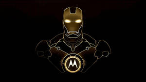 Gold Motorola Iron Man Wallpaper