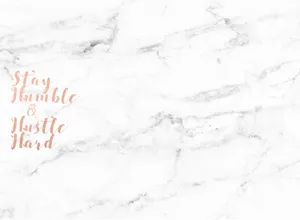 Gold Quote On Marble Wallpaper