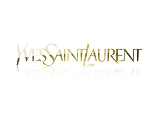 Gold Ysl Brand Name Wallpaper