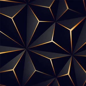 Golden Black Pyramids Ipad Air 4 Wallpaper