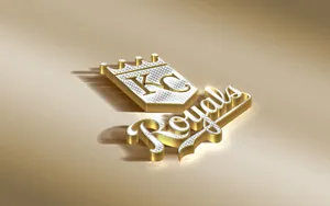 Golden Silver Kansas City Royals Wallpaper