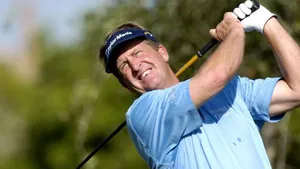 Golf Player Fred Funk Squinting Wallpaper
