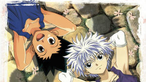 Gon And Killua Looking Up Wallpaper