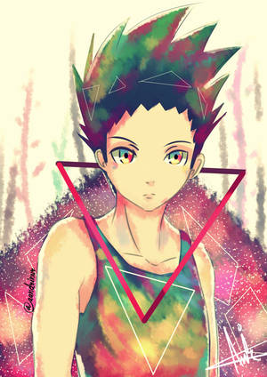 Gon Comic Aesthetic Art Wallpaper