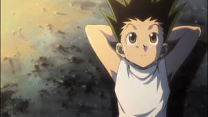 Gon Lying On Ground Wallpaper