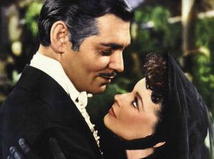 Gone With The Wind Scarlett O'hara Rhett Butler Wallpaper