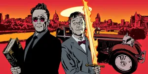 Good Omens Hot Poster Wallpaper