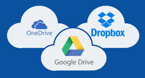 Google Drive Storage Icons Wallpaper