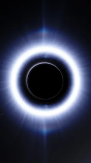 Google Pixel 4k Black Hole Wallpaper