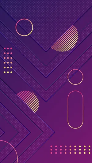 Google Pixel 4k Purple Patterns Wallpaper