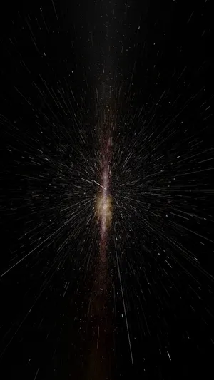 Google Pixel 4k Warp Speed Lines Wallpaper