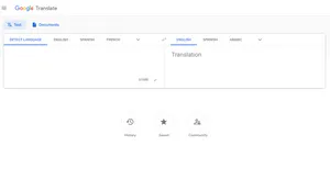 Google Translate Interface Wallpaper