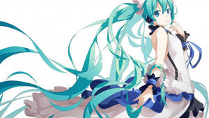 Gorgeous Hatsune Miku Art Wallpaper