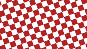 Gorgeous Red Checkered Pattern Wallpaper