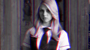 Gossip Girl Jenny Humphrey Vaporwave Wallpaper