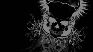 Gothic Harley Davidson Logo Wallpaper