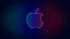 Gradient Apple Logo Wallpaper