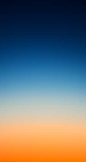 Gradient Sunset Sky Wallpaper