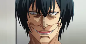 Grand Blue Evil Look Wallpaper