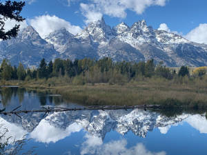 Grand Teton National Park Fine Day Wallpaper