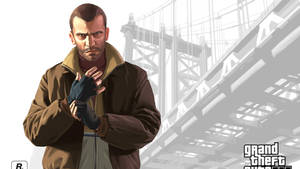 Grand Theft Auto 4 Niko Cover Wallpaper