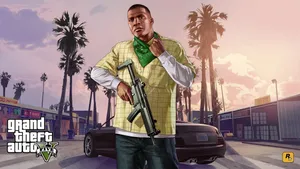 Grand Theft Auto Five Franklin Clinton Wallpaper