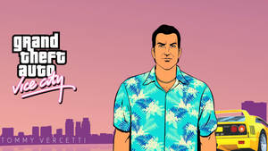 Grand Theft Auto Tommy Vercetti Cover Wallpaper