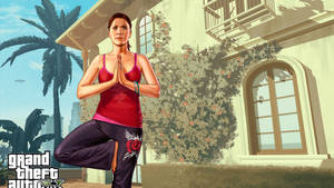 Grand Theft Auto Yoga Girl Wallpaper