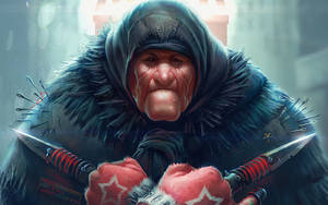 Granny Badass Assassin Wallpaper