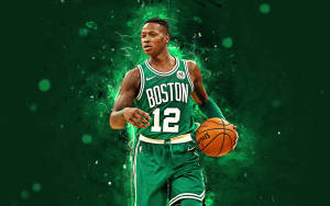 Grant Williams Boston Basketball Team Wallpaper