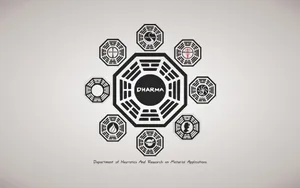 Graphic Design Dharma Taoist Chinese Logo Wallpaper