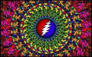 Grateful Dead Lightning Wallpaper