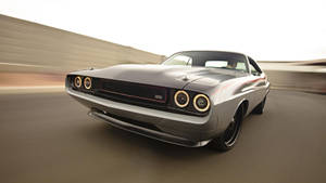 Gray Dodge Challenger 1970 Wallpaper