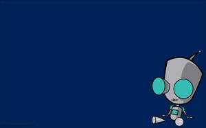 Gray Robot Invader Zim Wallpaper