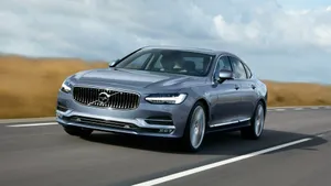 Gray Volvo Sedan Wallpaper