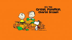 Great Pumpkin Charlie Brown Wallpaper