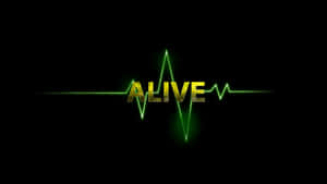 Green Alive Pulse Wallpaper