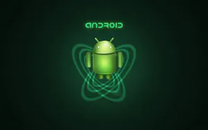 Green Android Spiral Desktop Wallpaper