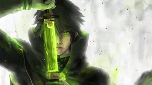 Green Anime Seraph Of The End Wallpaper