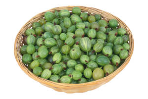 Green Burpee Gooseberry Fruit Wallpaper