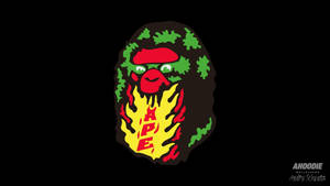 Green Camo For The Streetstyle Icon - Bape Wallpaper