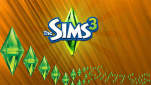 Green Diamonds The Sims Wallpaper