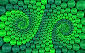 Green Pattern – A Footprint Of Nature For Your Home Wallpaper