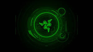 Green Razer 4k Wallpaper