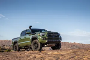 Green Tacoma Toyota 4k Wallpaper